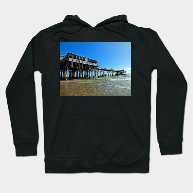 Cocoa Beach, Florida Hoodie by Ludwig Wagner